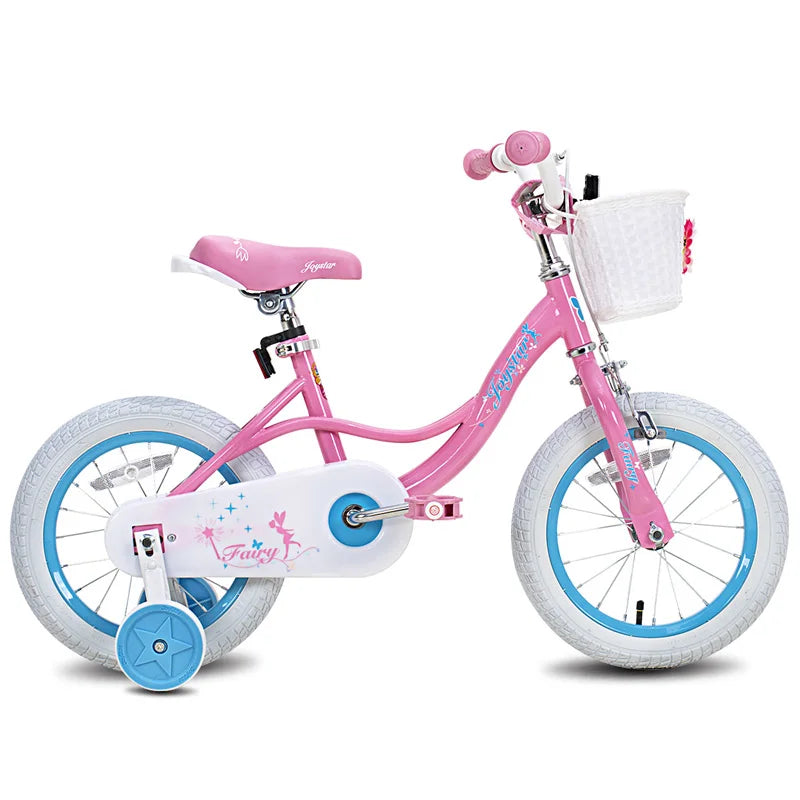 Joystar Fairy Girls Bike With Training Wheels And Basket