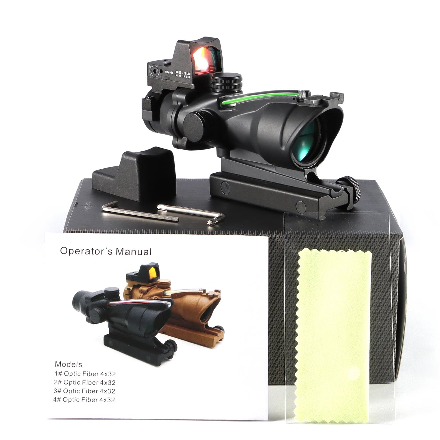 Nabila Red Dot and Tactical Scope for Rifle Rail Hunting