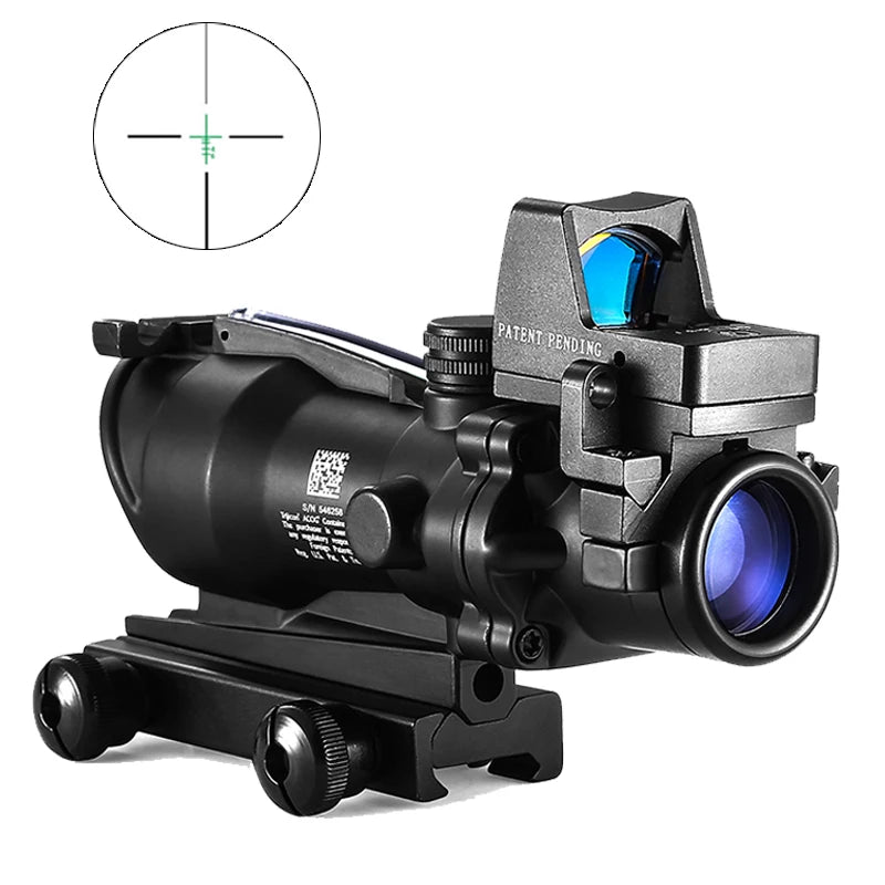 Nabila Red Dot and Tactical Scope for Rifle Rail Hunting