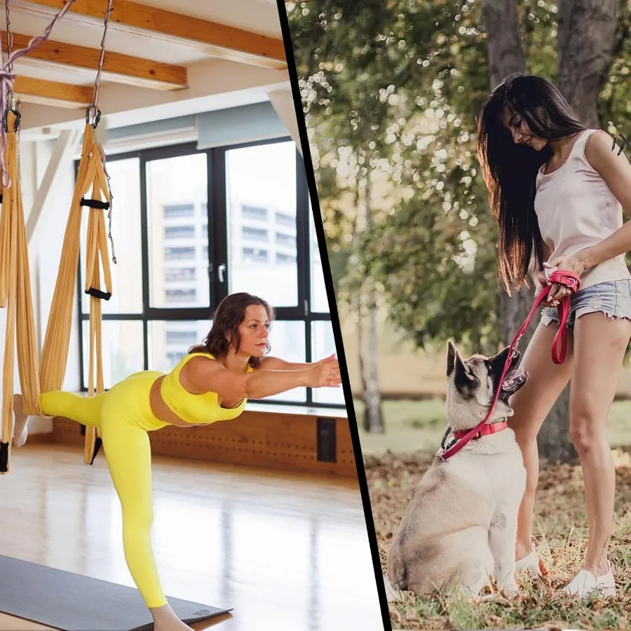 MultiPack 7075 Aircraft Carabine 12kN 23g UltraLight Spring and Locking for Camping Pets Hiking Rustproof HeavyDuty