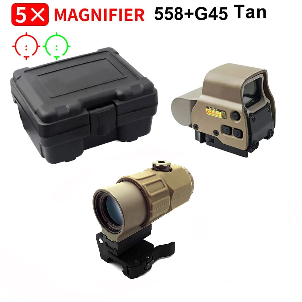 Bestsight 558 Holographic Collimator Sight With Rail Mount