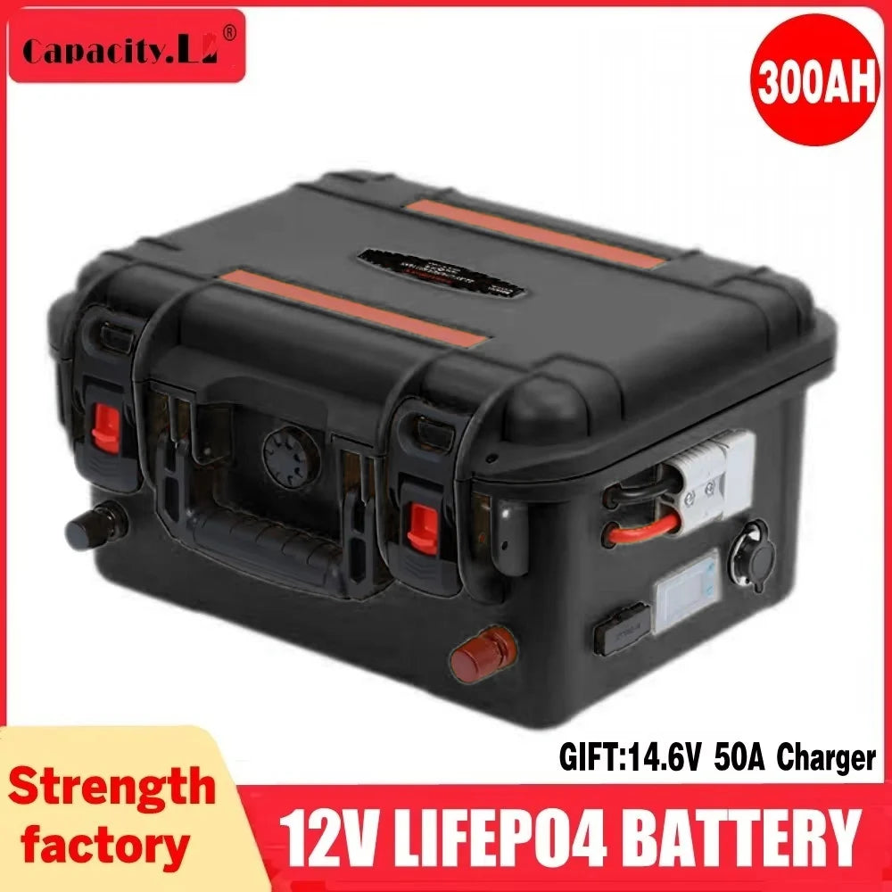 Capacity 12V LiFePO4 Battery 100Ah FS100