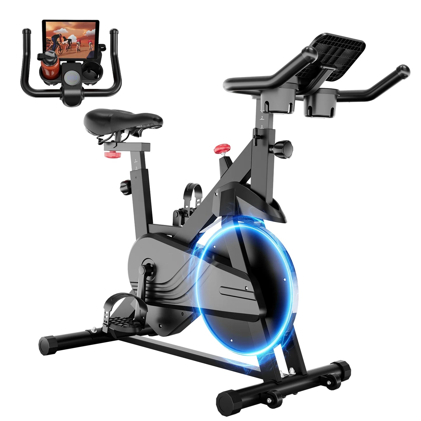 Superun 32Level Magnetic Resistance Exercise Bike For Home Gym