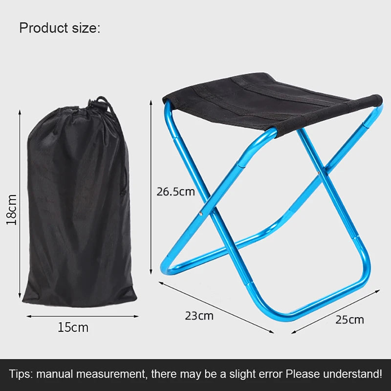 Topline Tackle Ultra Light Outdoor Folding Aluminum Chair