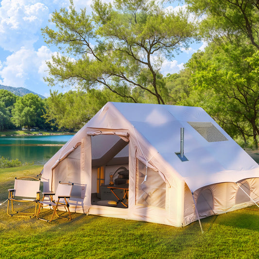 SENLEET Inflatable Camping Tent For Family Outdoor Glamping