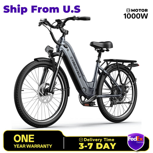 CYBERVELO EK7 EK2 Electric Bike With Removable Battery