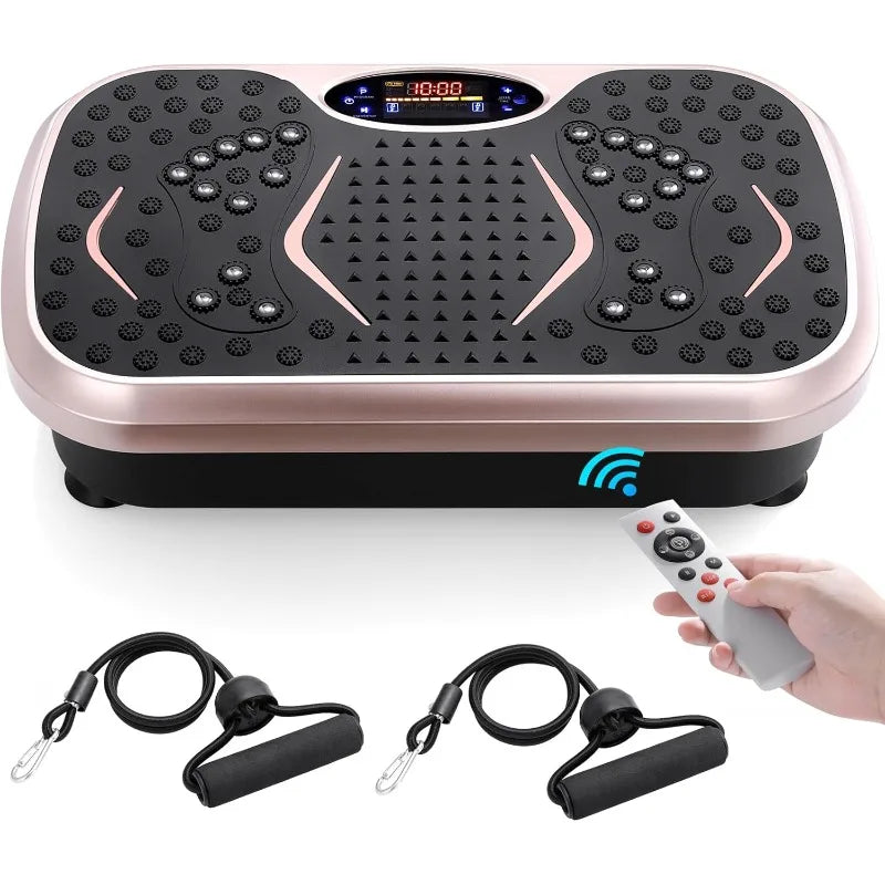 YTYIN 3D Vibration Plate Exercise Machine for Weight Loss and Lymphatic Drainage