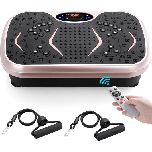 YTYIN 3D Vibration Plate Exercise Machine for Weight Loss and Lymphatic Drainage