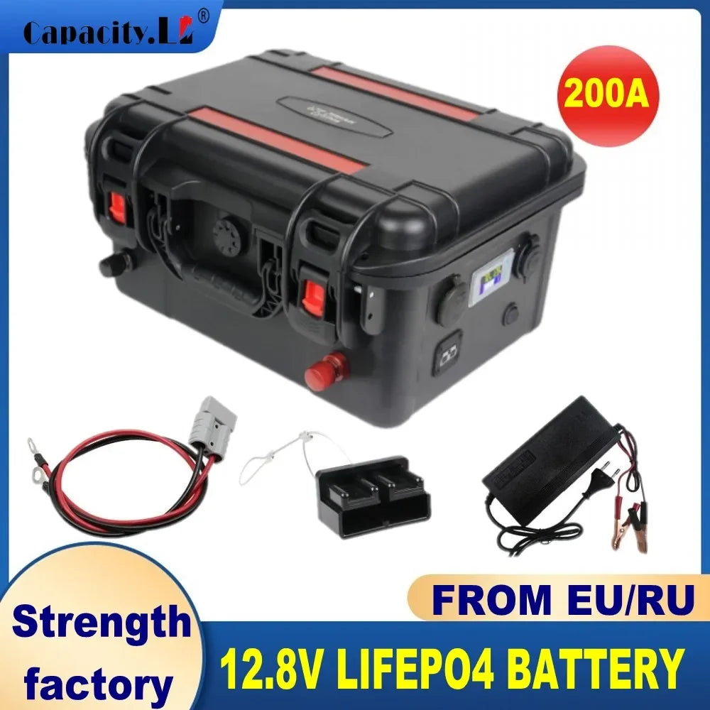 Capacity 12V LiFePO4 Battery 100Ah FS100