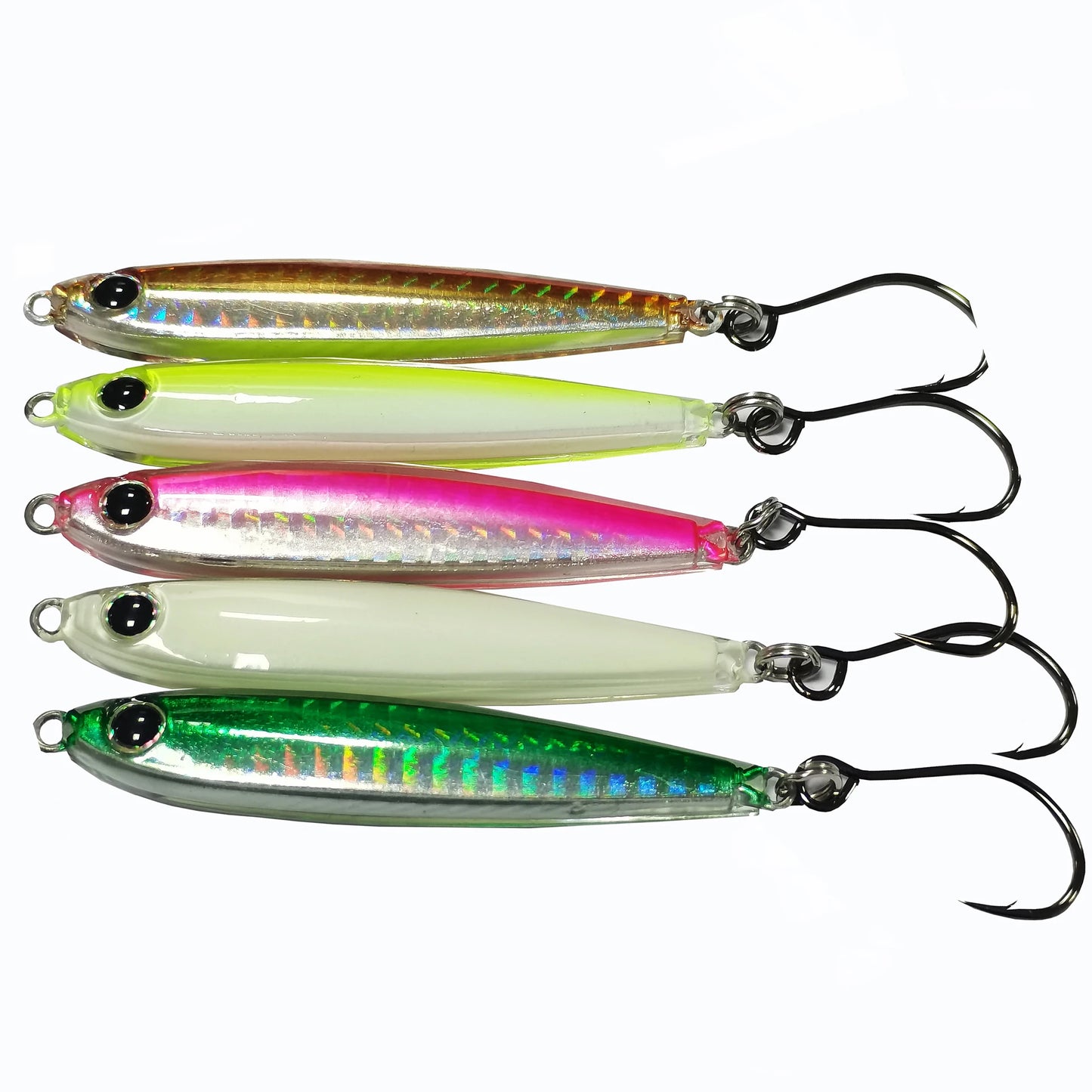 Epoxy Resin Jig Lures Pack For Striped Bass And Tuna