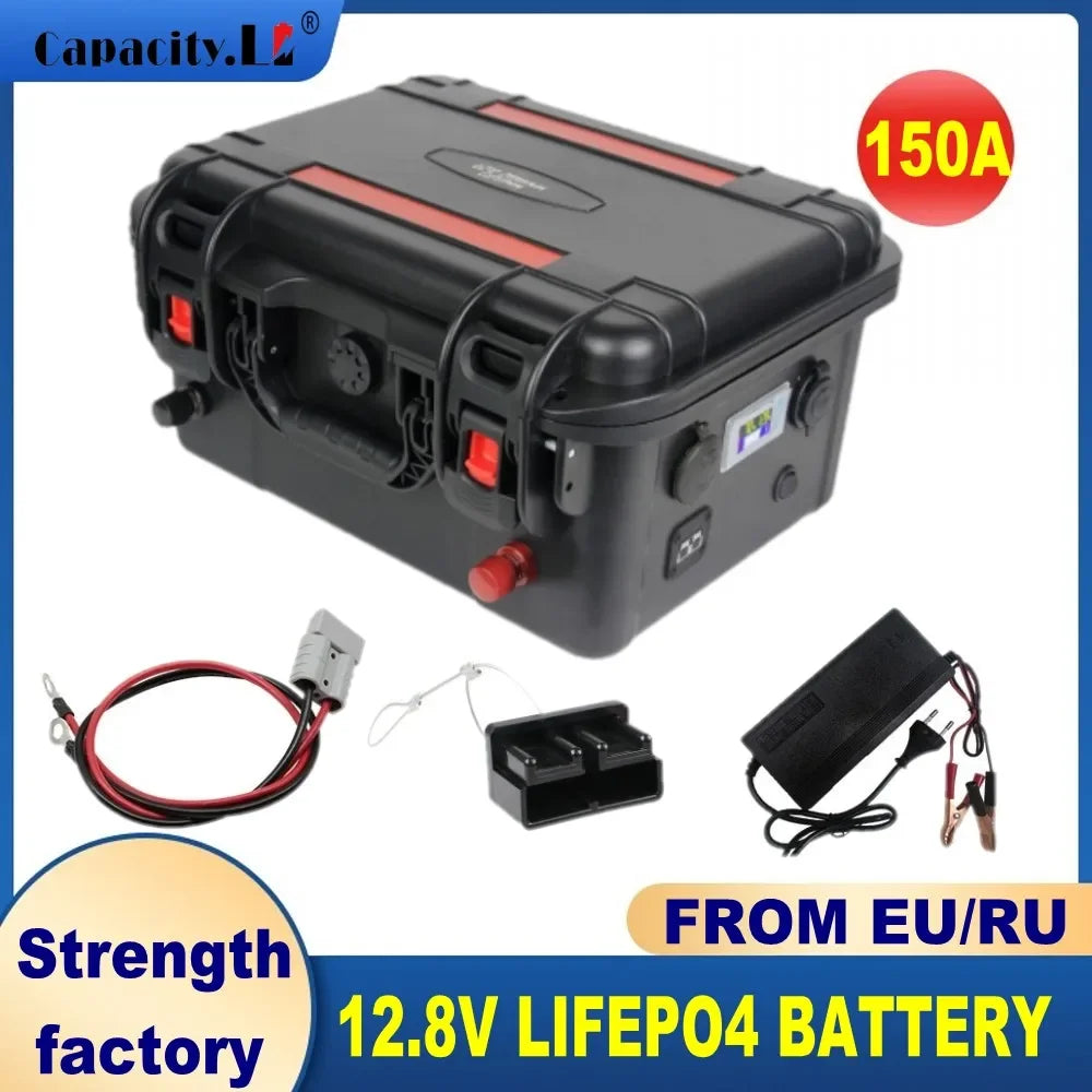 Capacity 12V LiFePO4 Battery 100Ah FS100