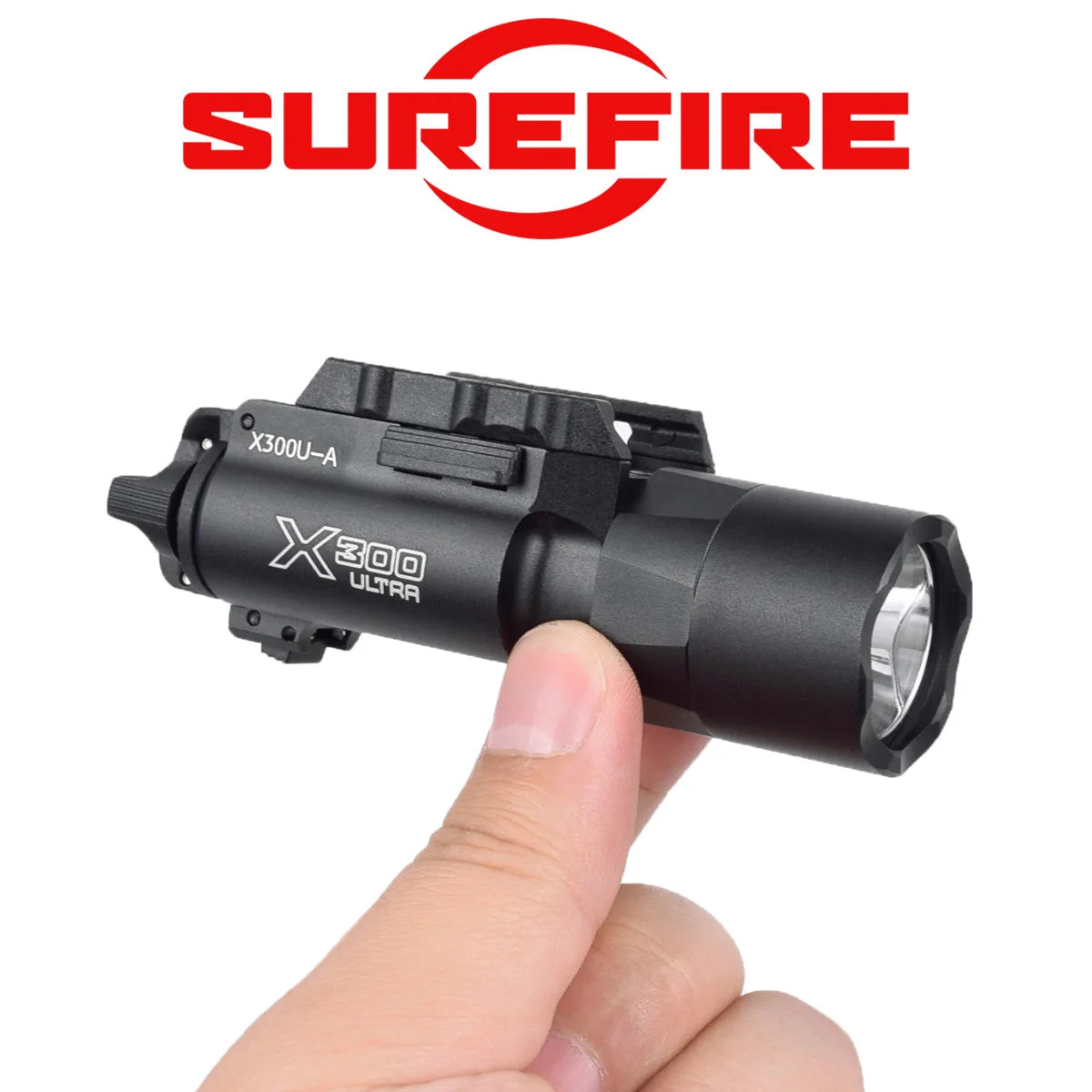 LAMBUL SureFire X300 X300U Ultra Weapon Flashlight For 20mm Rail