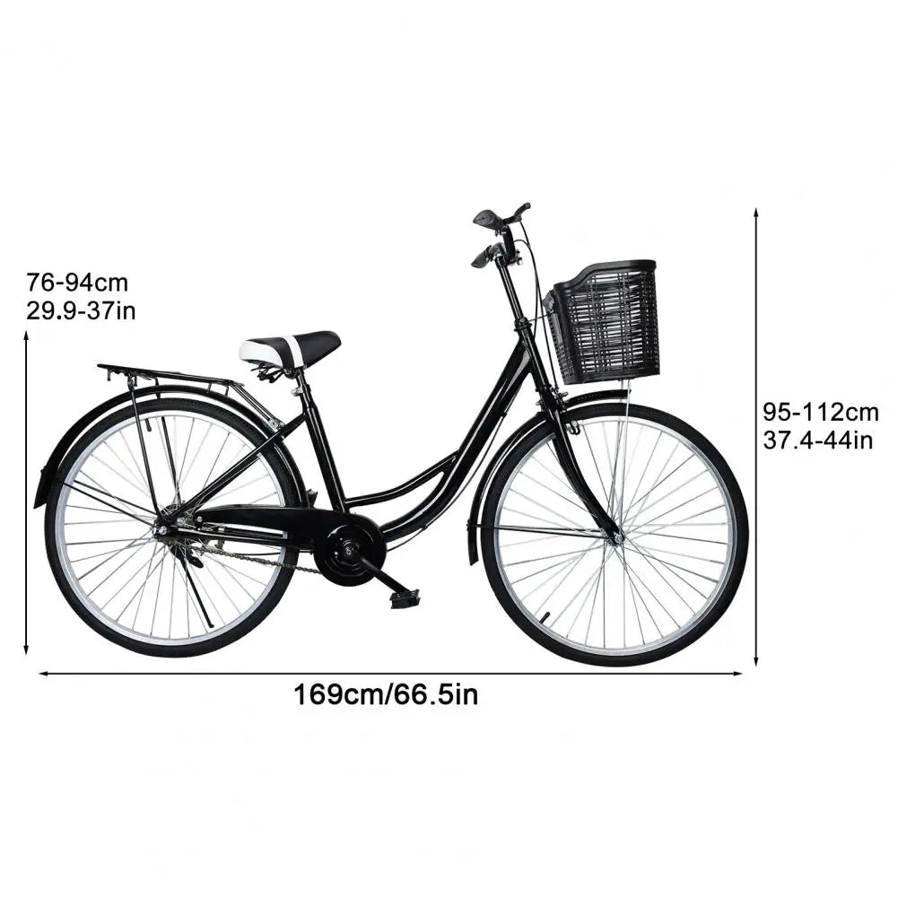 Fork Adult Cruiser Bicycle Lightweight Utility Bike