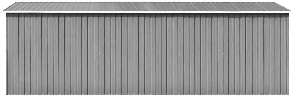 XMSJ Outdoor Storage Shed With Dual Sliding Doors And Vent Windows
