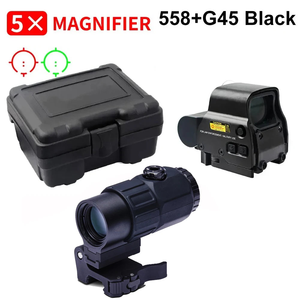 Bestsight 558 Holographic Collimator Sight With Rail Mount