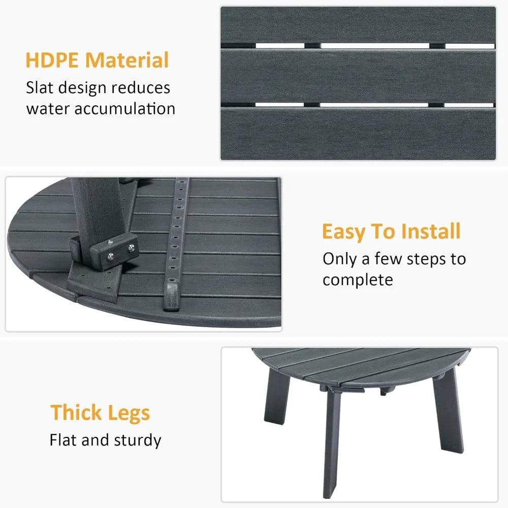 Outdoor Side Table For Balcony And Lawn
