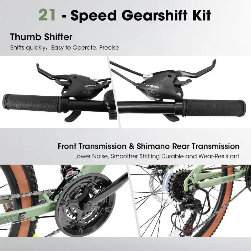 Fork Mountain Bike With Front Disc Brakes