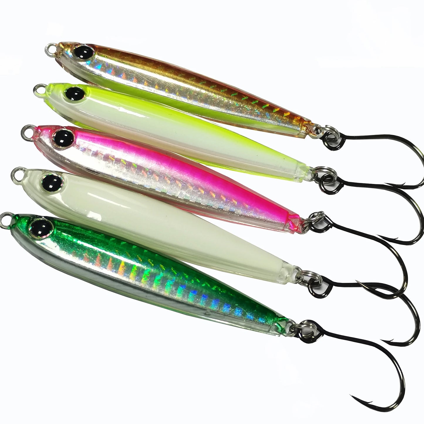 Epoxy Resin Jig Lures Pack For Striped Bass And Tuna