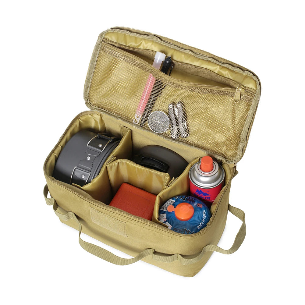 VKTECH Car Trunk Camping Utensil Organizer