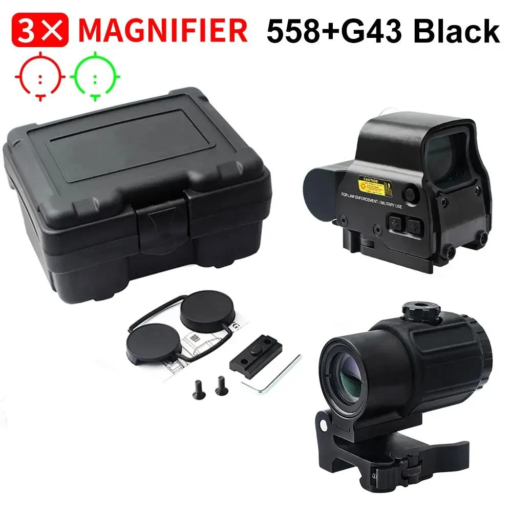 Bestsight 558 Holographic Collimator Sight With Rail Mount