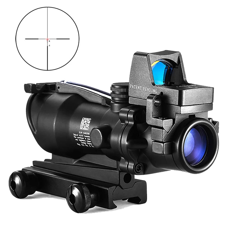 Nabila Red Dot and Tactical Scope for Rifle Rail Hunting