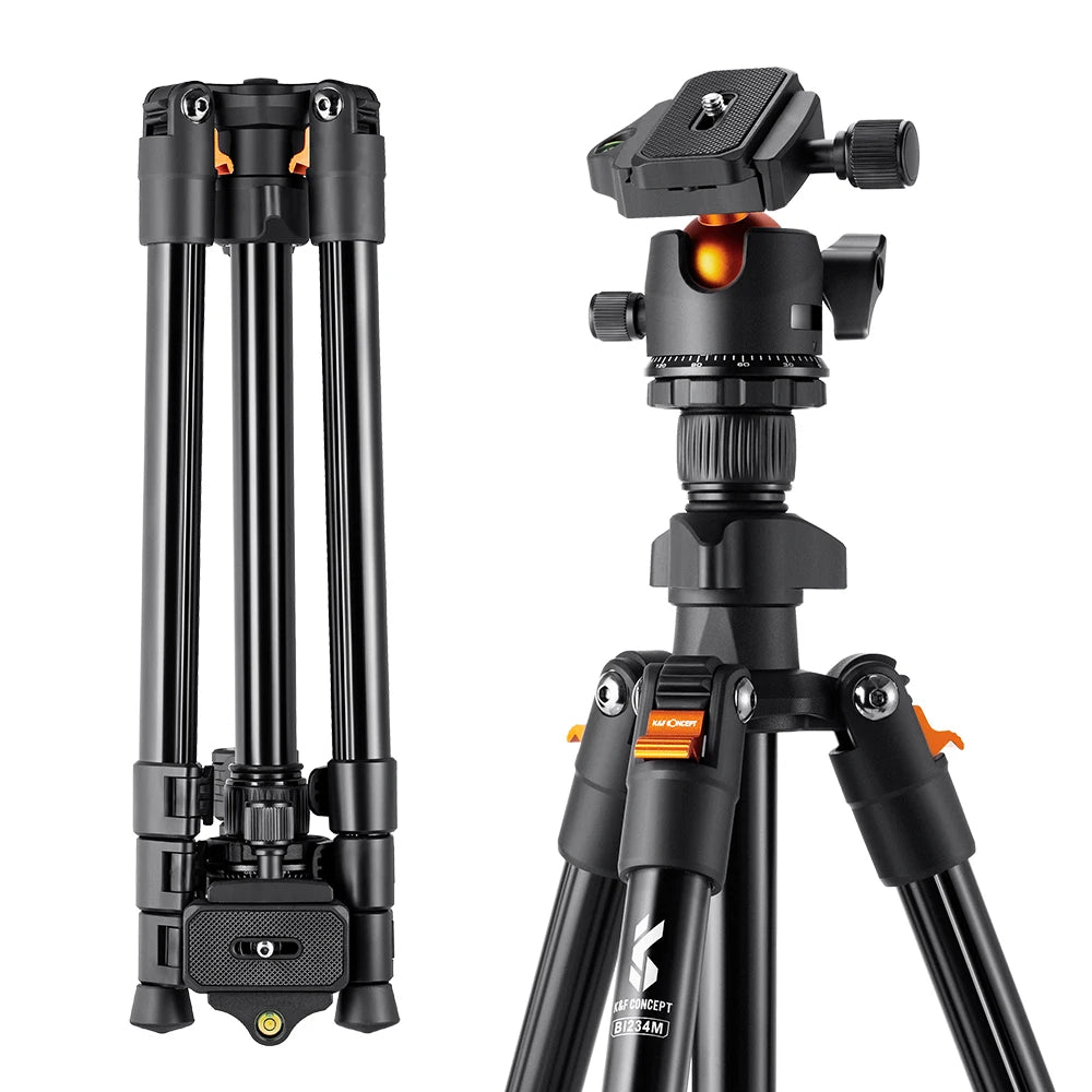 K&F Concept Portable Tripod for Canon Nikon Sony DSLR