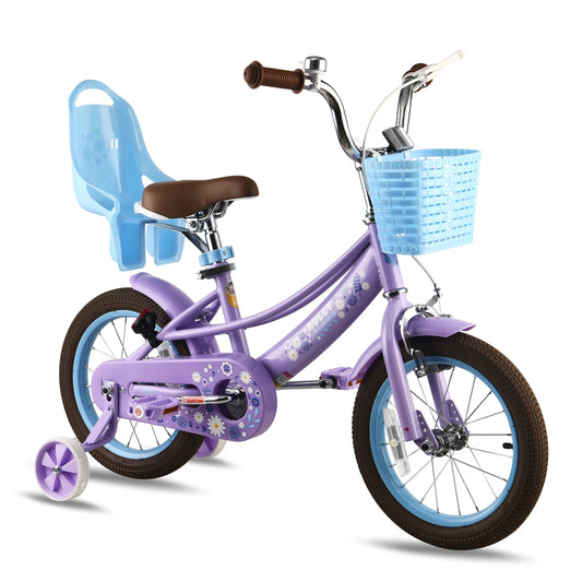Fork Rully Children's Bicycle With Training Wheels Bell