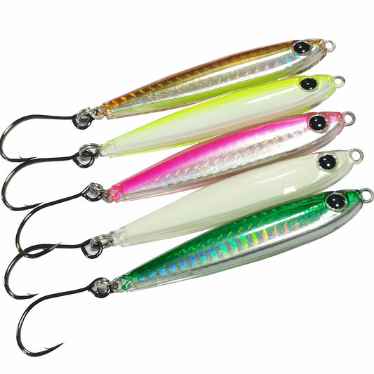 Epoxy Resin Jig Lures Pack For Striped Bass And Tuna