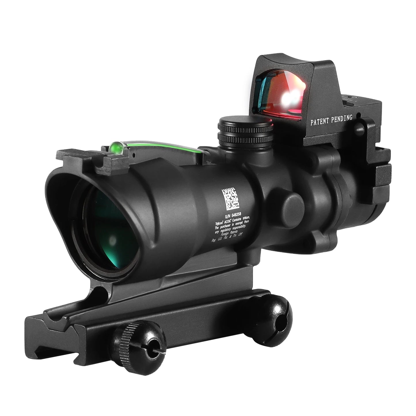 Nabila Red Dot and Tactical Scope for Rifle Rail Hunting