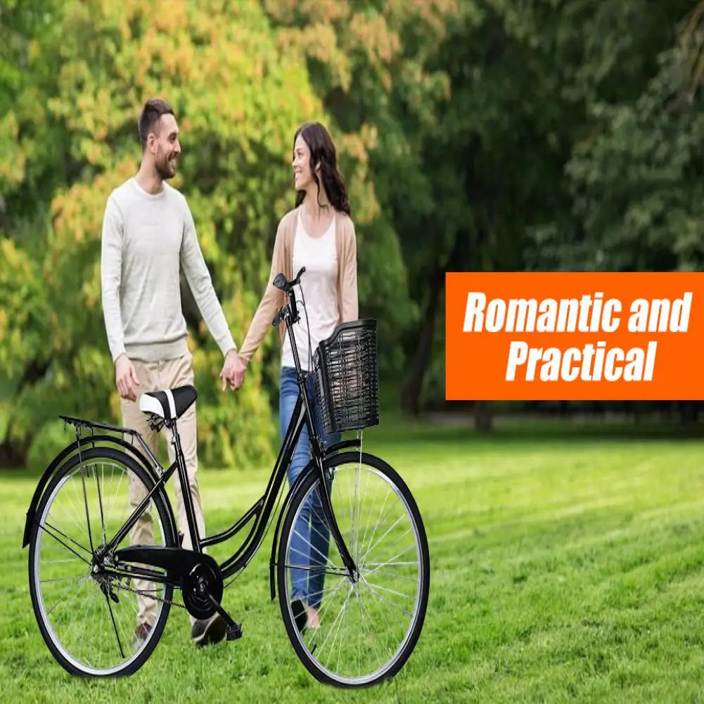 Fork Adult Cruiser Bicycle Lightweight Utility Bike
