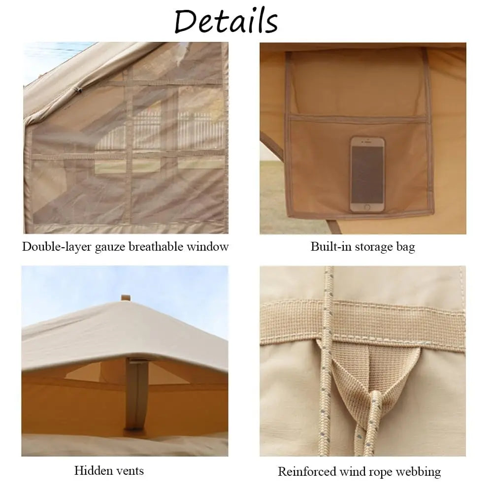 Inflatable Camping Tent Easy Setup Waterproof Family Air Tent