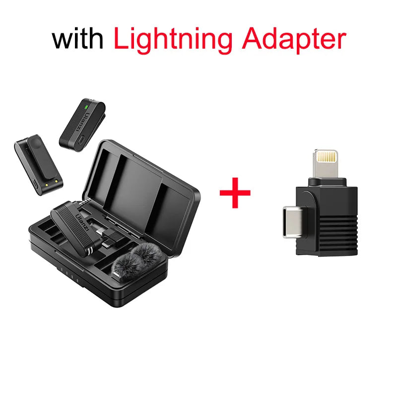 Ulanzi A100 Wireless Lavalier Microphone For iPhone Pro