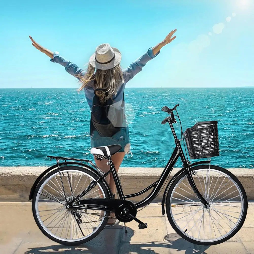 Fork Adult Cruiser Bicycle Lightweight Utility Bike