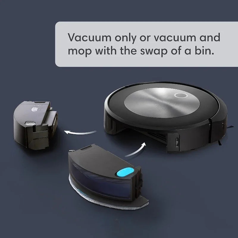 2-in-1 Vacuum With Mopping And Smart Mapping, Alexa Compatible