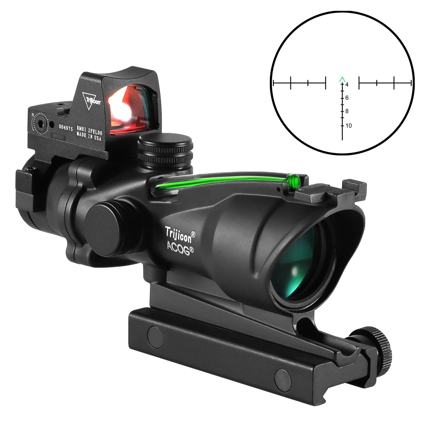 Nabila Red Dot and Tactical Scope for Rifle Rail Hunting
