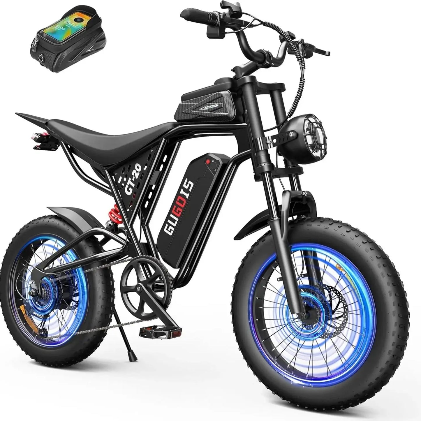 GUGOIS 1000W Fat Tire Electric Mountain Ebike for Adults