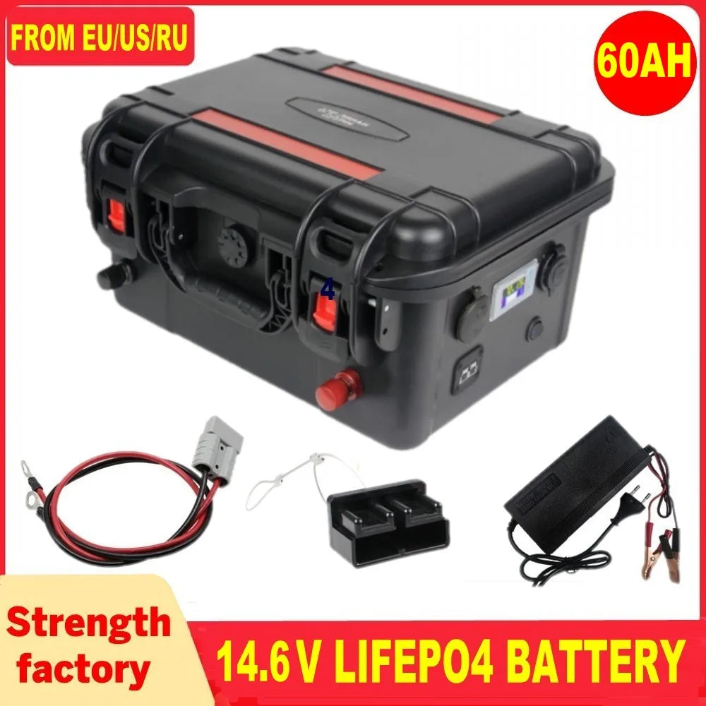 Capacity 12V LiFePO4 Battery 100Ah FS100