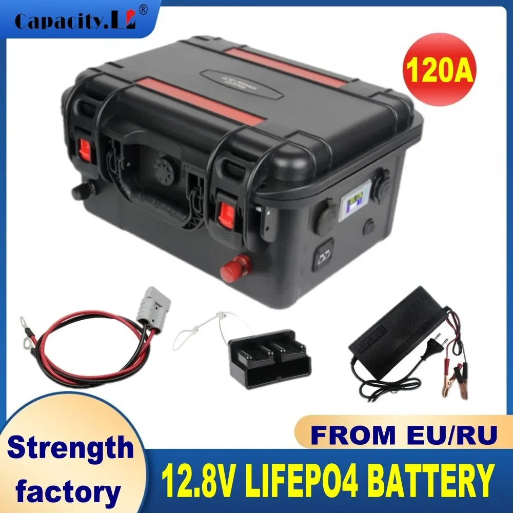 Capacity 12V LiFePO4 Battery 100Ah FS100