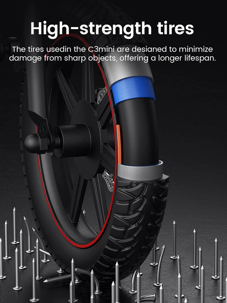 DYU C3 Electric Bicycle 36V 7.8Ah Battery 500W Peak