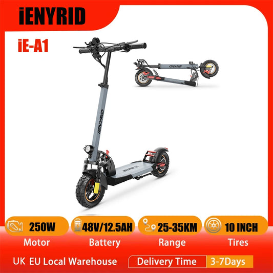 iENYRID A1 Electric Scooter 800W Folding Dual Braking